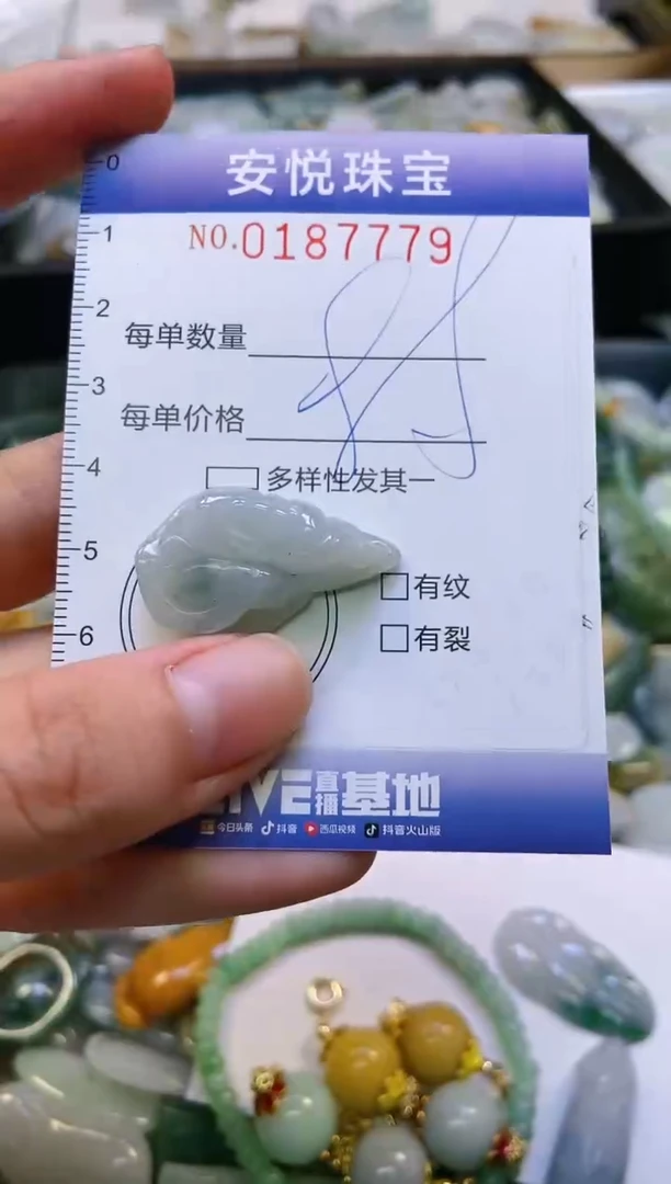 翡翠未镶嵌颈饰闪购0187779