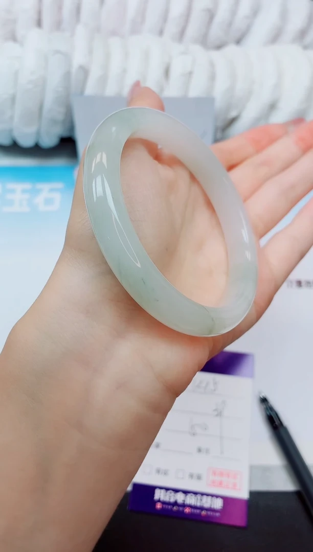 未镶嵌手镯石英质玉25K15-60