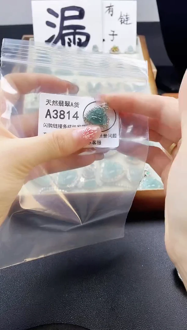 【闪购商品】翡翠吊坠(赠链)未镶嵌天然翡翠A货8888