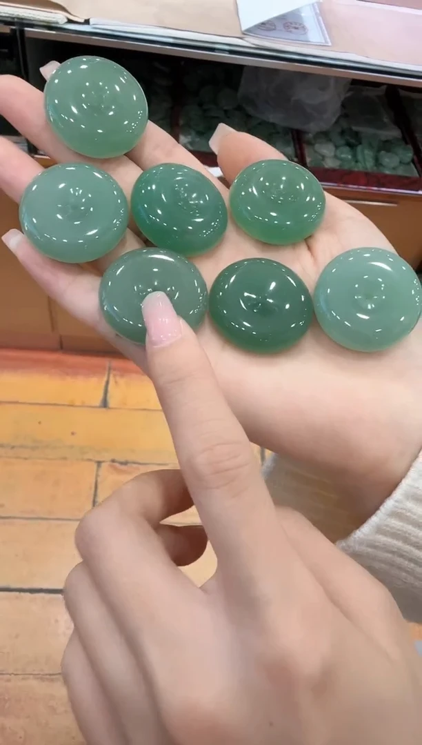 未镶嵌东陵石颈饰东陵玉30平安扣吊坠多样性发其一