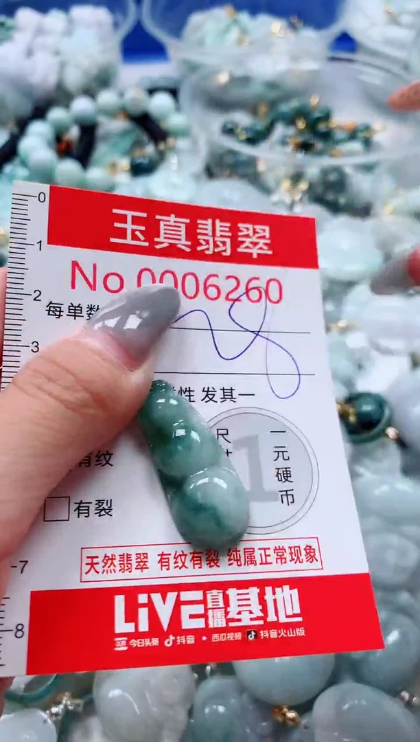 吊坠(不含链)未镶嵌翡翠6260