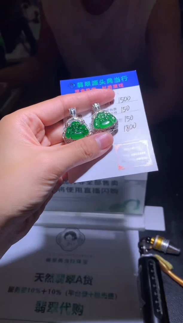 翡翠合金颈饰-净货-多样性发货-