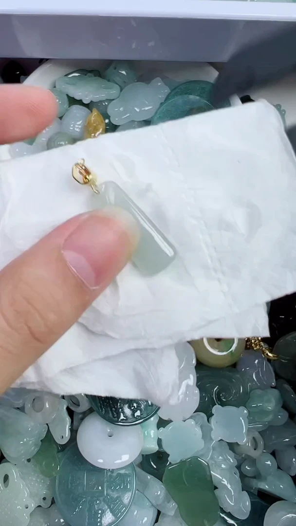 散珠翡翠759号链接，A货翡翠
