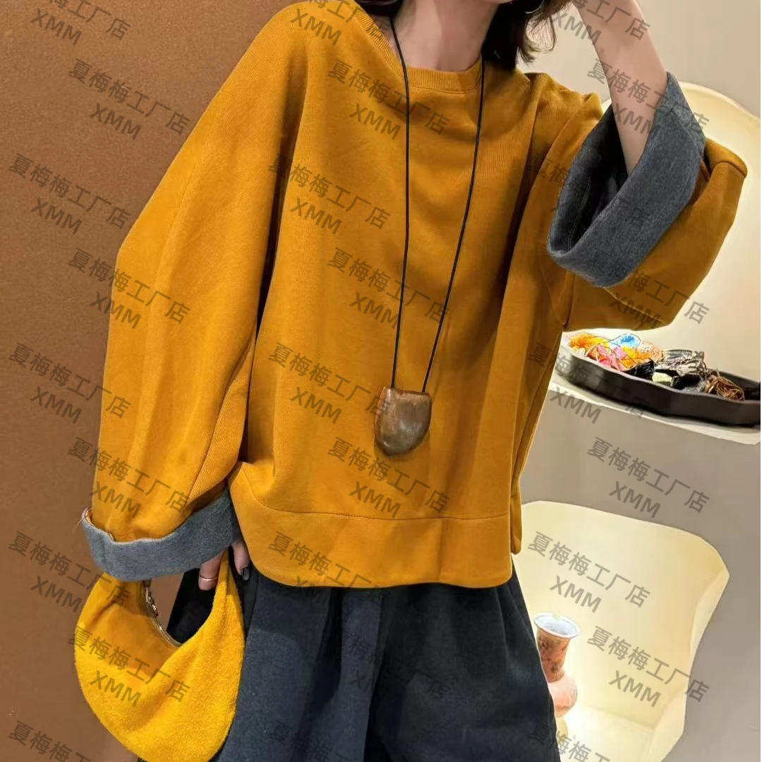 XMM.【翻遍袖卫衣】时尚秋季新款百搭潮流显瘦洋气宽松休闲-M669130