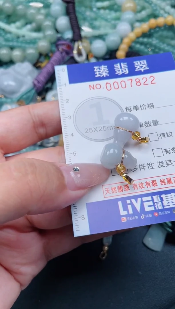 翡翠未镶嵌颈饰.0007822