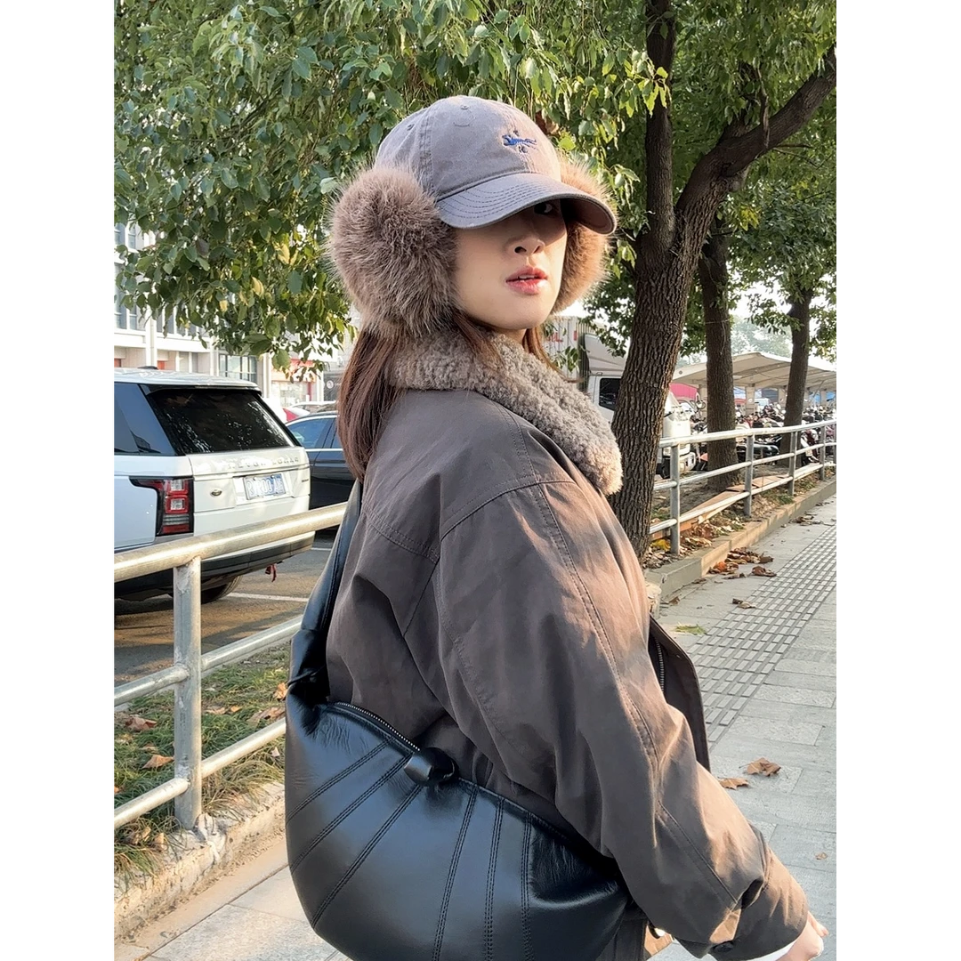 OOAK玮玮【舒克贝塔】高端线保暖又时髦的派克羽绒服冬季时尚百搭