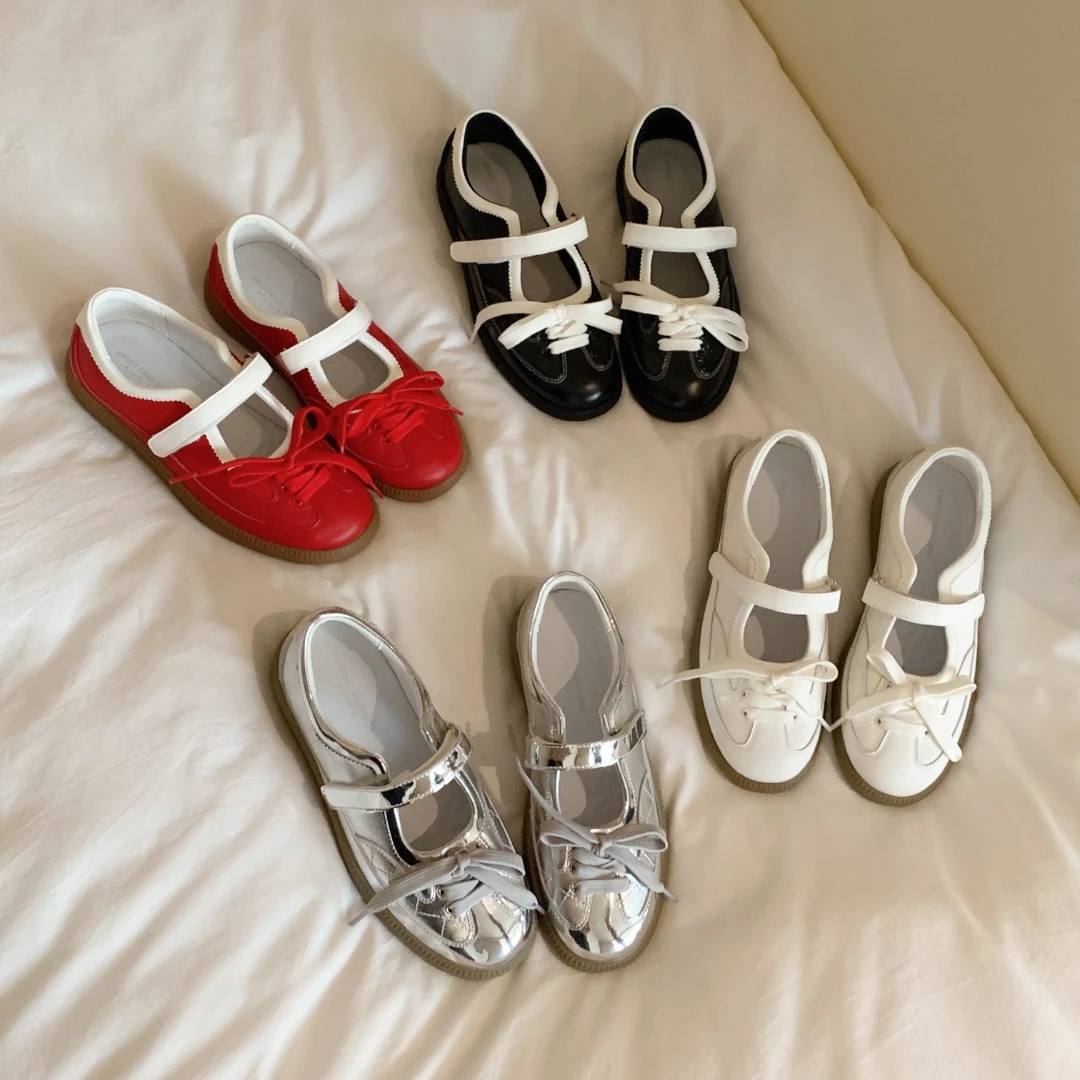 南风Chio2nd 4.5CM增高夏季女鞋2025超火甜美复古风玛丽珍休闲鞋