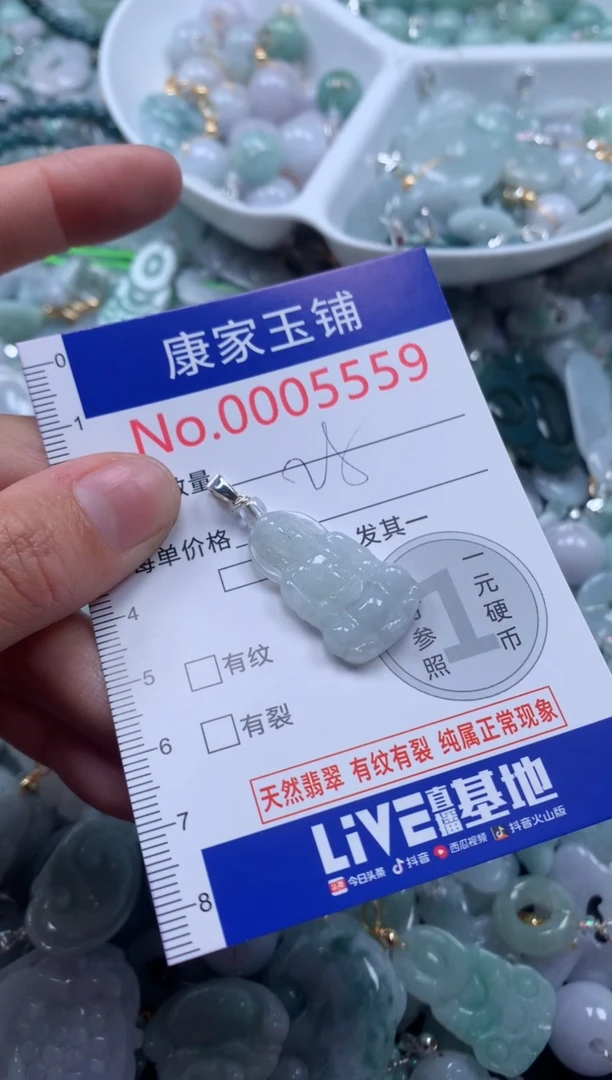 颈饰未镶嵌翡翠5559