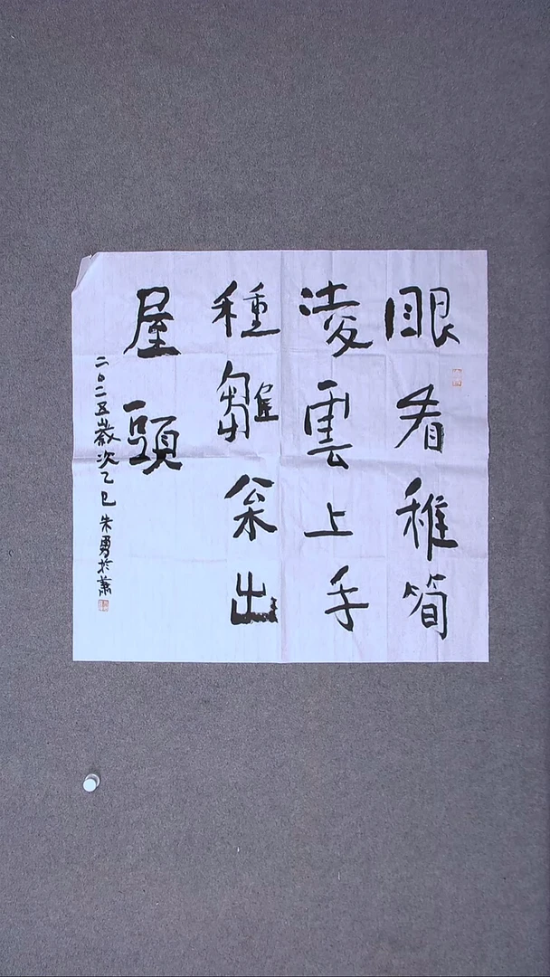 书法朱勇  安徽宿州69*69四平尺