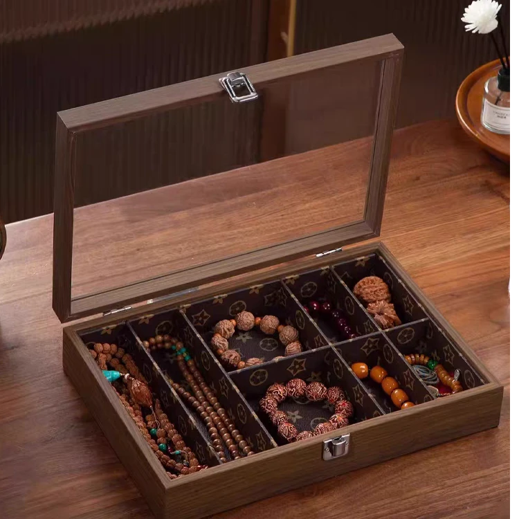 首饰盒/箱 文玩手串收纳盒串珠专用大容量高档精致珠宝手饰盒子