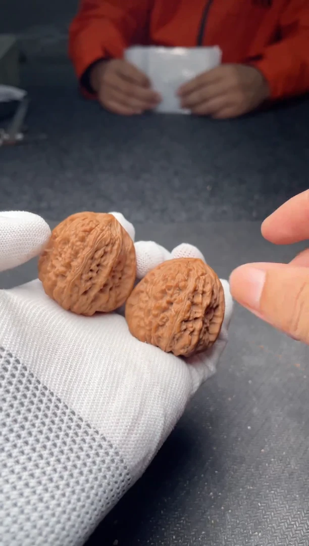 吊坠文玩核桃a54   凹底 40尺微修