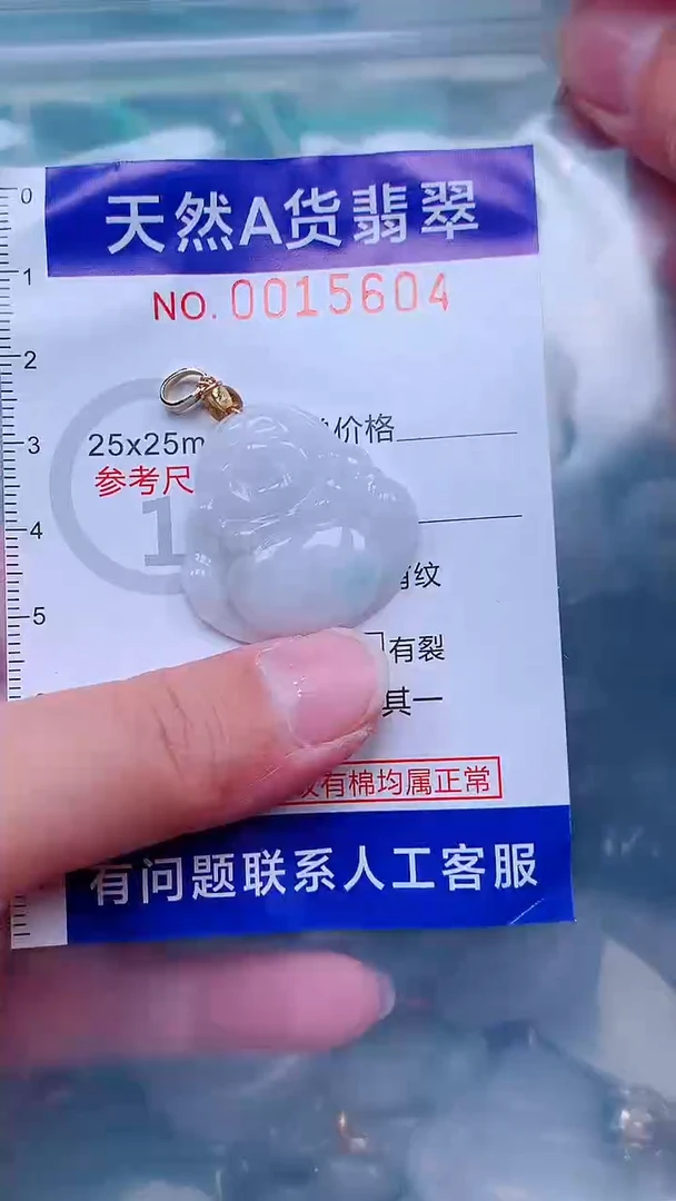 吊坠(不含链)未镶嵌翡翠1