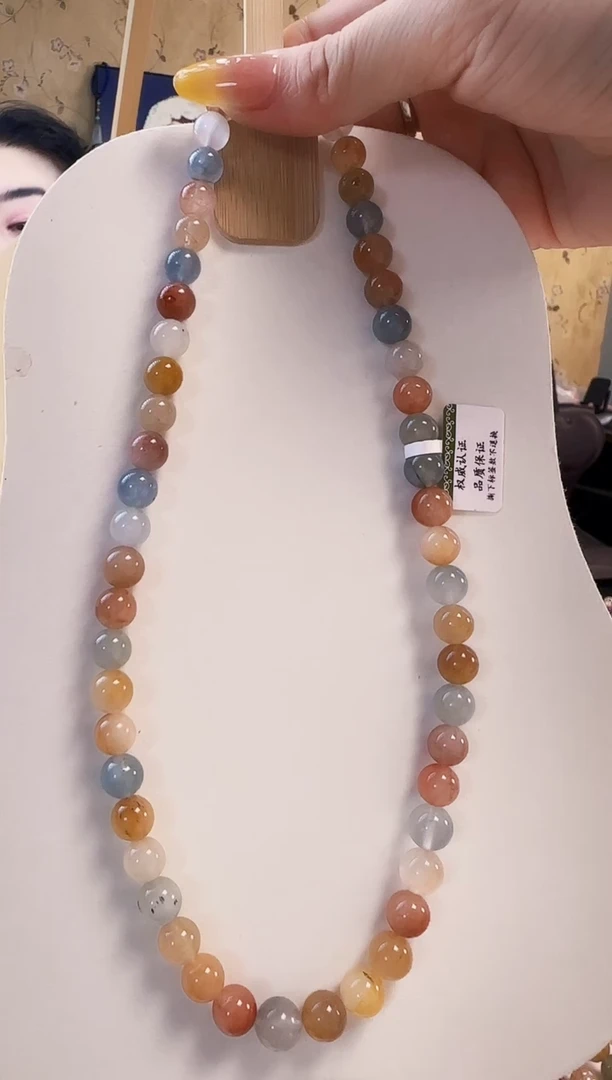 颈饰未镶嵌水晶3816项链约9MM