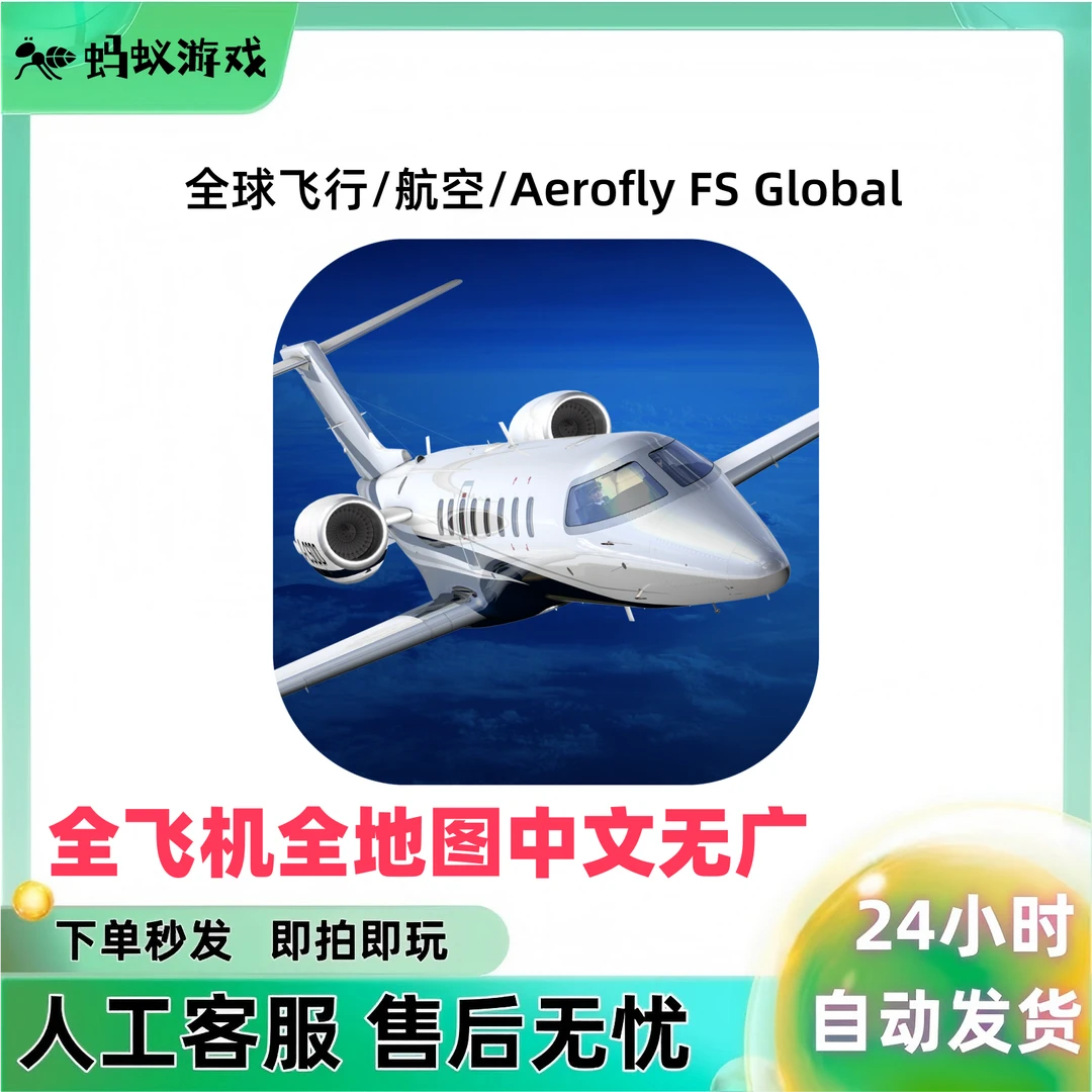 全球飞行 2024 Aerofly FS 2024 全飞机全地图 游戏
