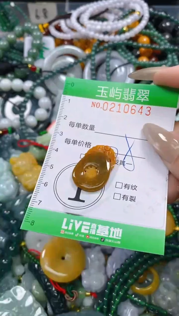 颈饰未镶嵌翡翠闪购0210643