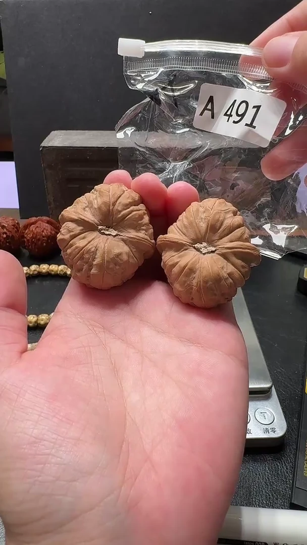 把件文玩核桃491 南瓜墩 42尺