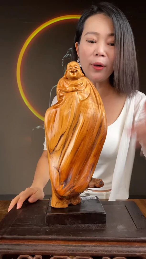 柏木（崖柏）手工摆件,先抢先得! 编号:56