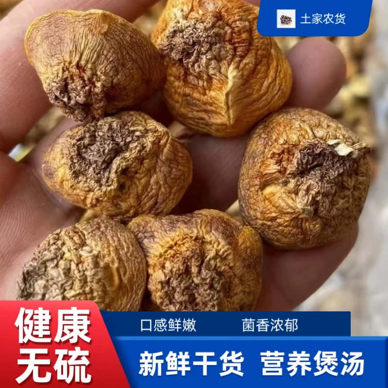 拾野者 山货姬松茸干货无熏硫食用菌菇巴西蘑菇包邮特产煲汤养生