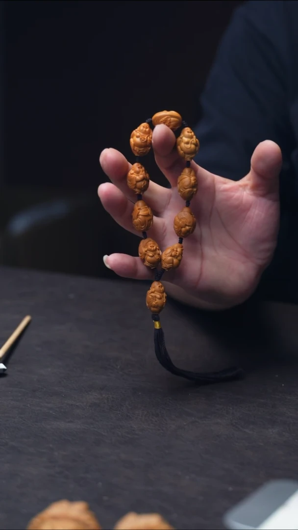 手串/手链橄榄核梦***合小籽弥勒手串