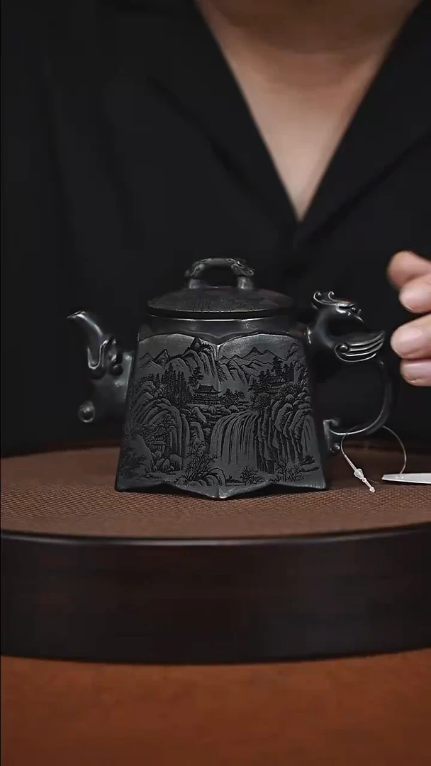 茶壶紫砂原矿紫砂壶