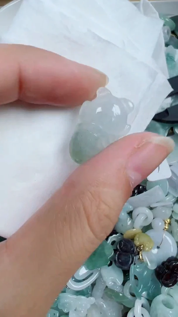 散珠翡翠787号链接，A货翡翠