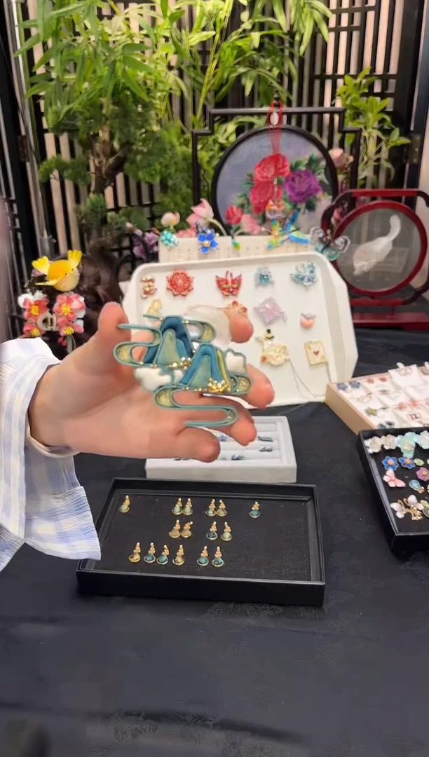 织绣媛*_非遗苏绣手工饰品