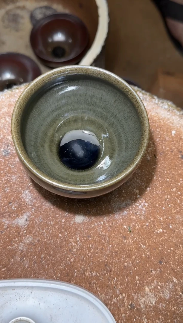 茶盏井苑龙窑林家锋老师开窑现场75