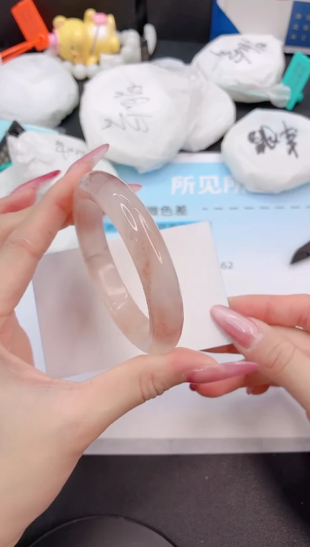 未镶嵌手镯石英质玉31G71-55+