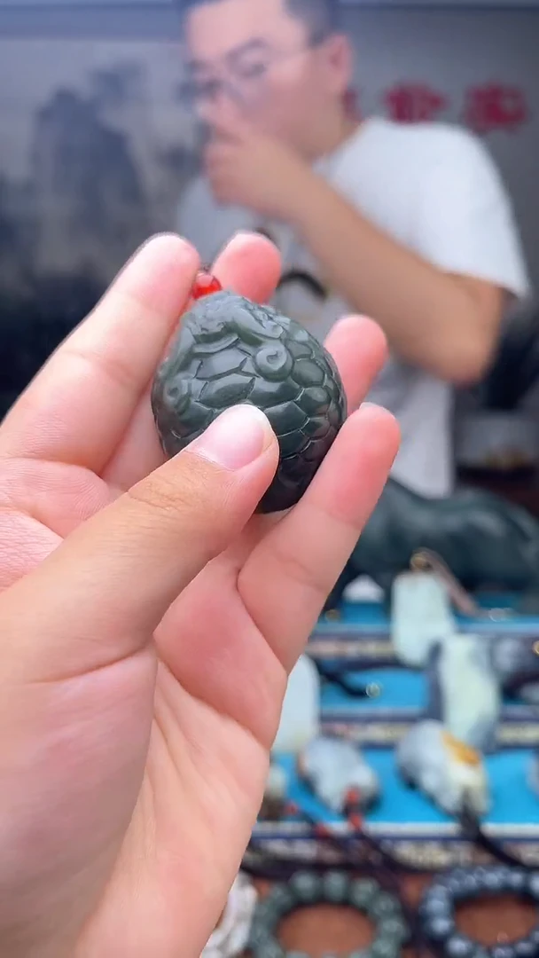 和田玉未镶嵌挂件1