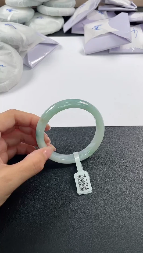 未镶嵌手镯翡翠基地发货H 7040 57+