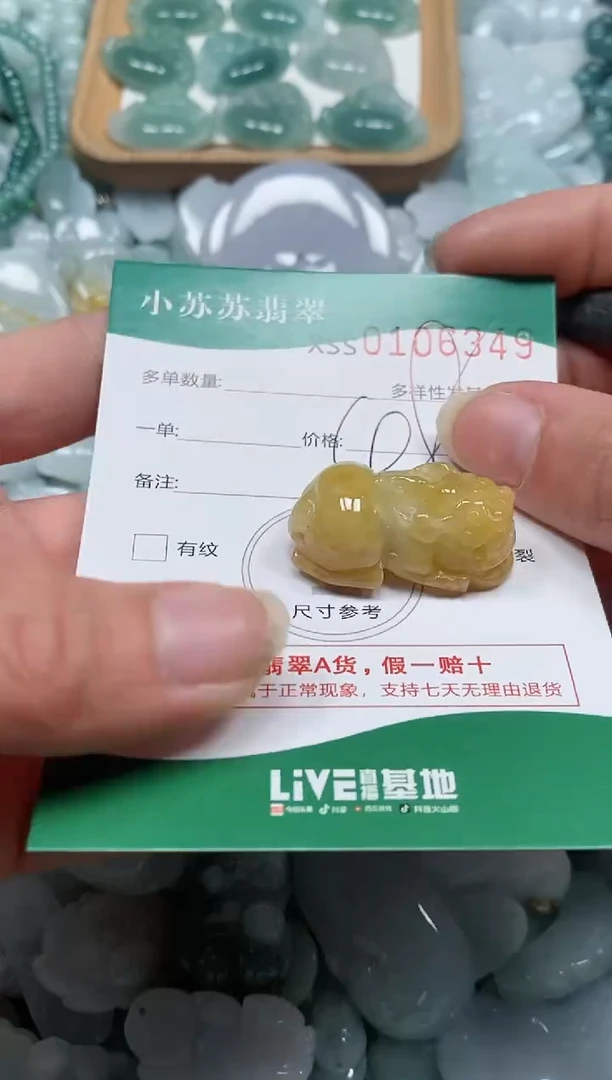 【闪购商品】翡翠颈饰未镶嵌闪购商品0106349