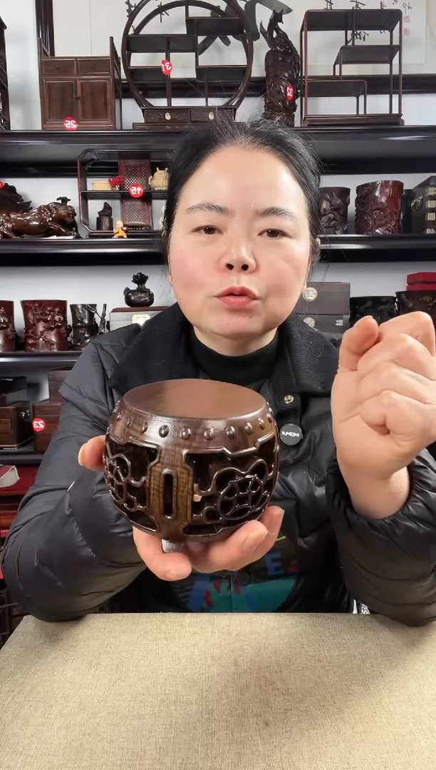 木新鼓老李红木工艺品