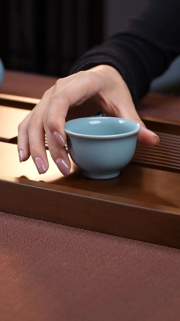 省工杨聚斌全手工支钉烧压手杯