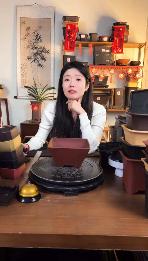 【闪购商品】树脂3只18.7斗笠紫檀色