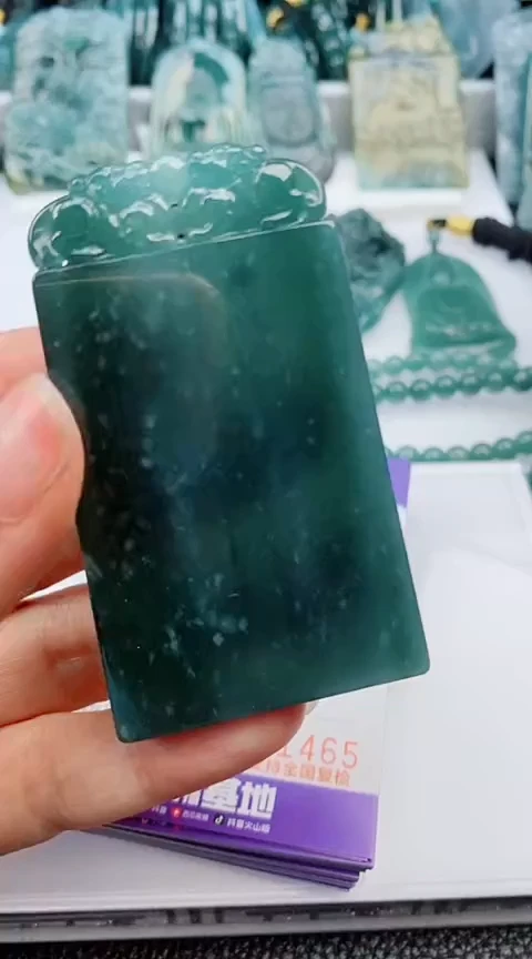翡翠未镶嵌颈饰