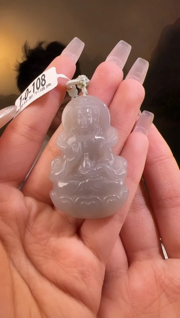 【闪购商品】和田玉颈饰未镶嵌观音108