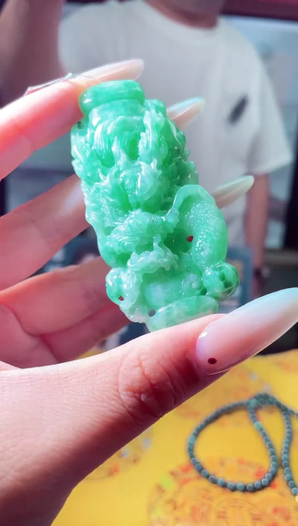 翡翠未镶嵌颈饰N-@@BSGC702245