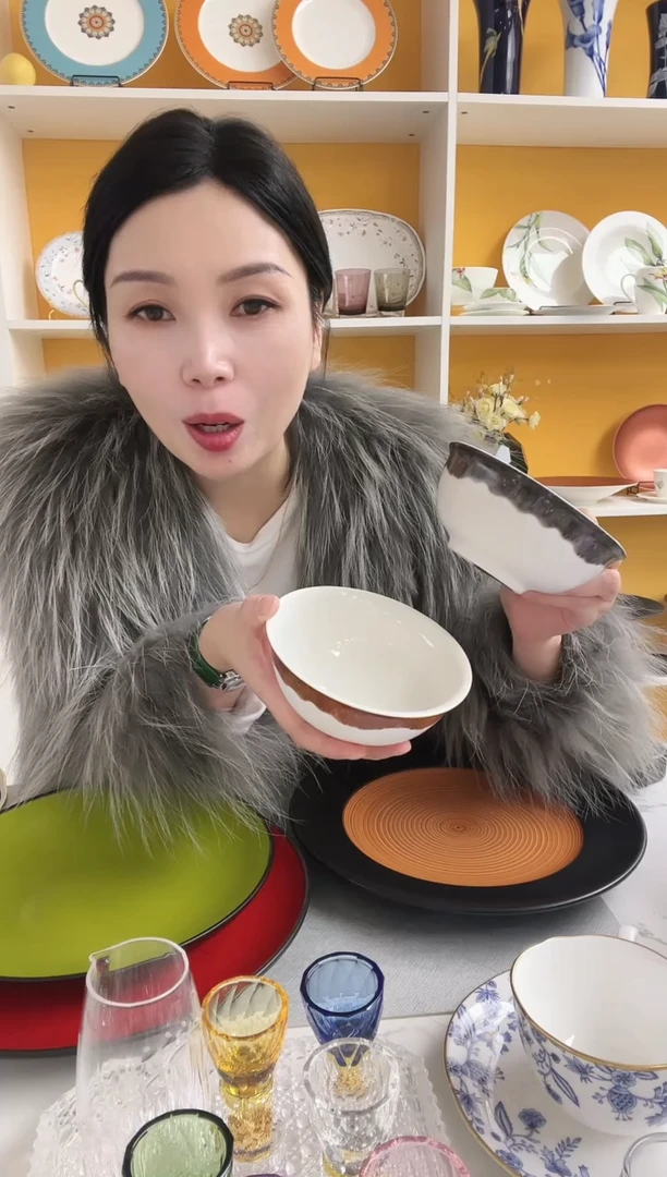 RAK 橡木系列 灰+棕 饭碗