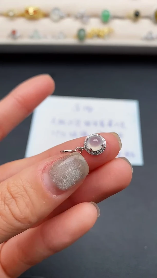 银S925镶嵌戒指翡翠33333333+1