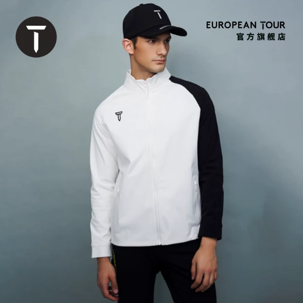 T/欧巡赛高尔夫服装男外套秋季运动风衣保暖高尔夫夹克EM222JJ124