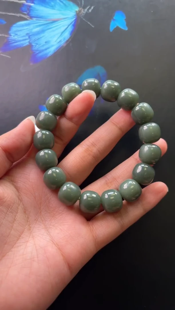 未镶嵌手串和田玉手串