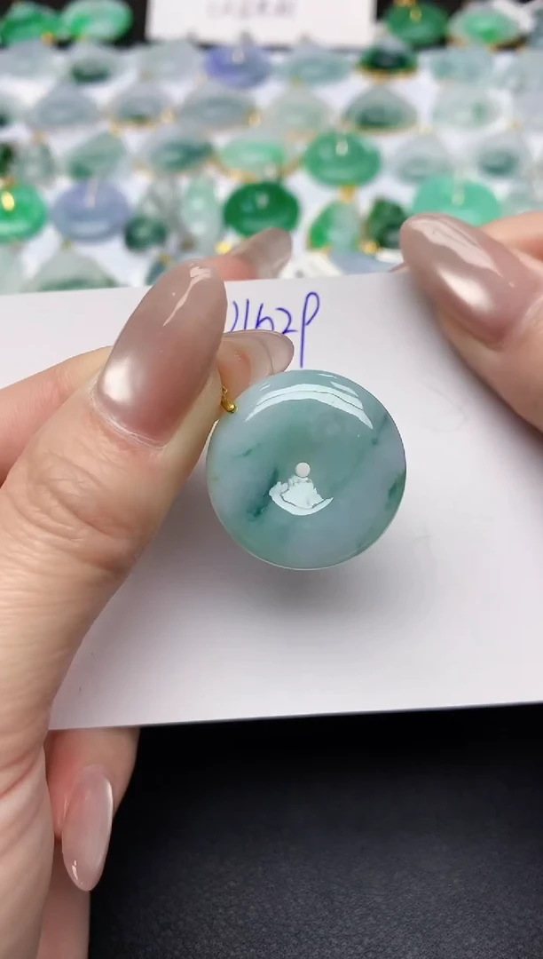 颈饰未镶嵌翡翠天然缅甸A货翡翠百元以上9元证书费自理