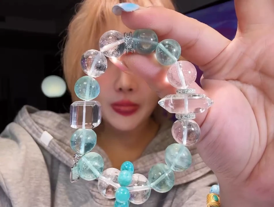 未镶嵌戒指水晶黑糖kiki