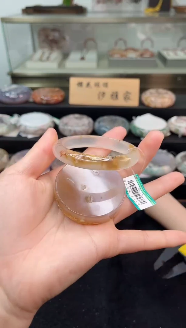 未镶嵌手镯石英质玉53圈口（赠品镯心）6321607