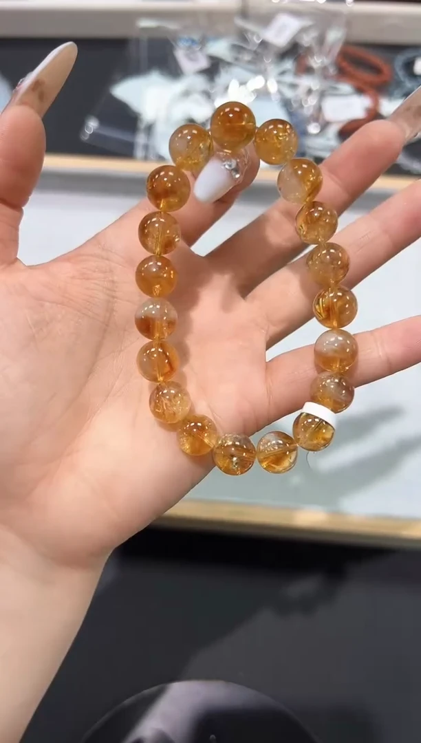 水晶手链未镶嵌42g多样性发其一【1条】默认微瑕