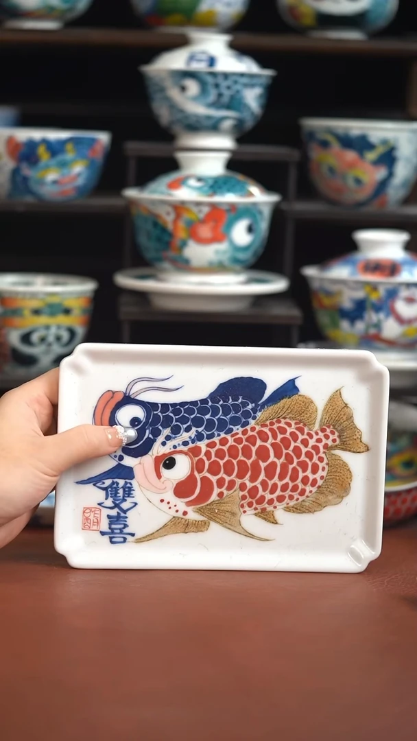 昨明手绘壶承（微瑕福利）