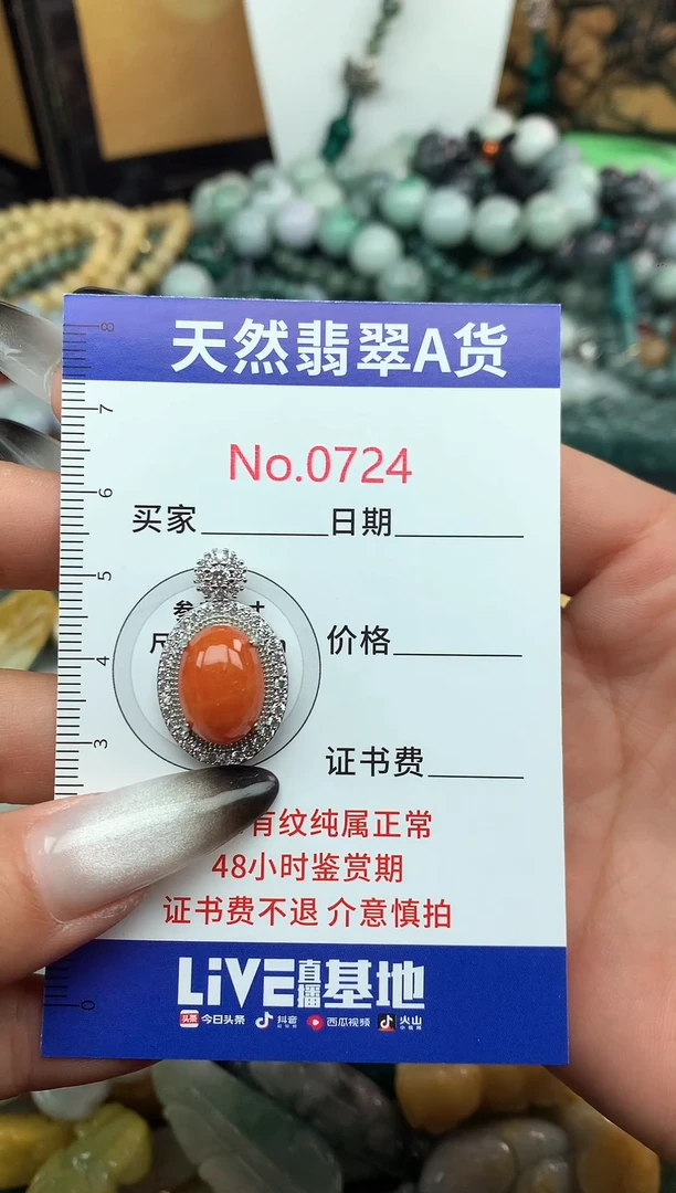 翡翠挂件未镶嵌0724....