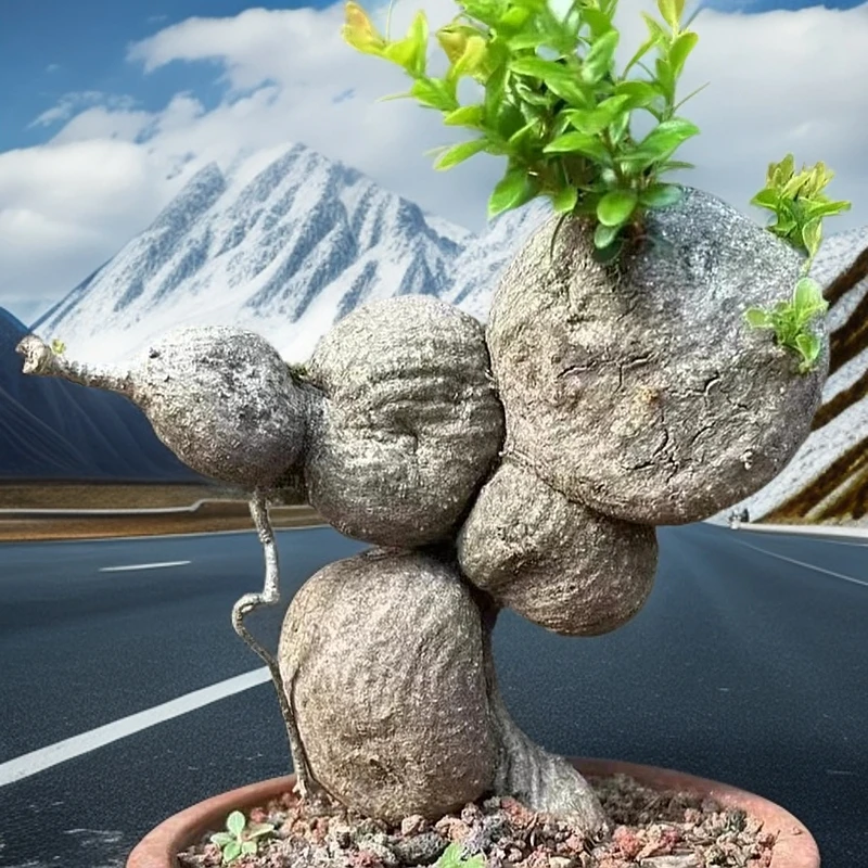 红花米叶五翅莓—树萝卜