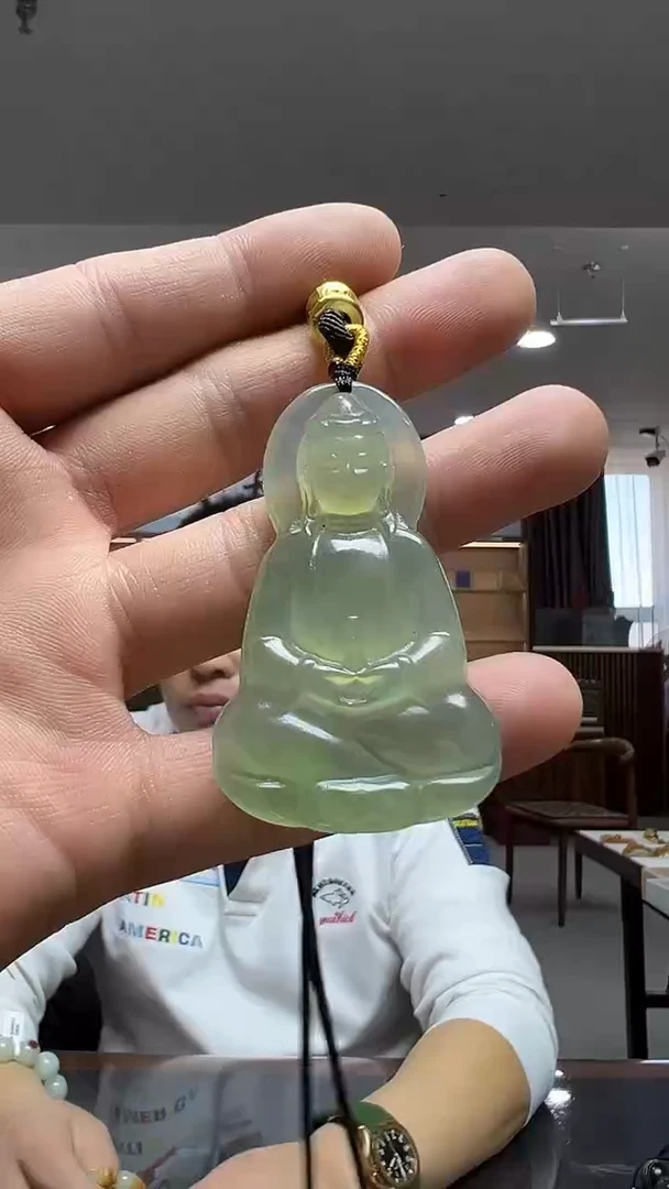 未镶嵌岫玉挂件多样性发货其中发一
