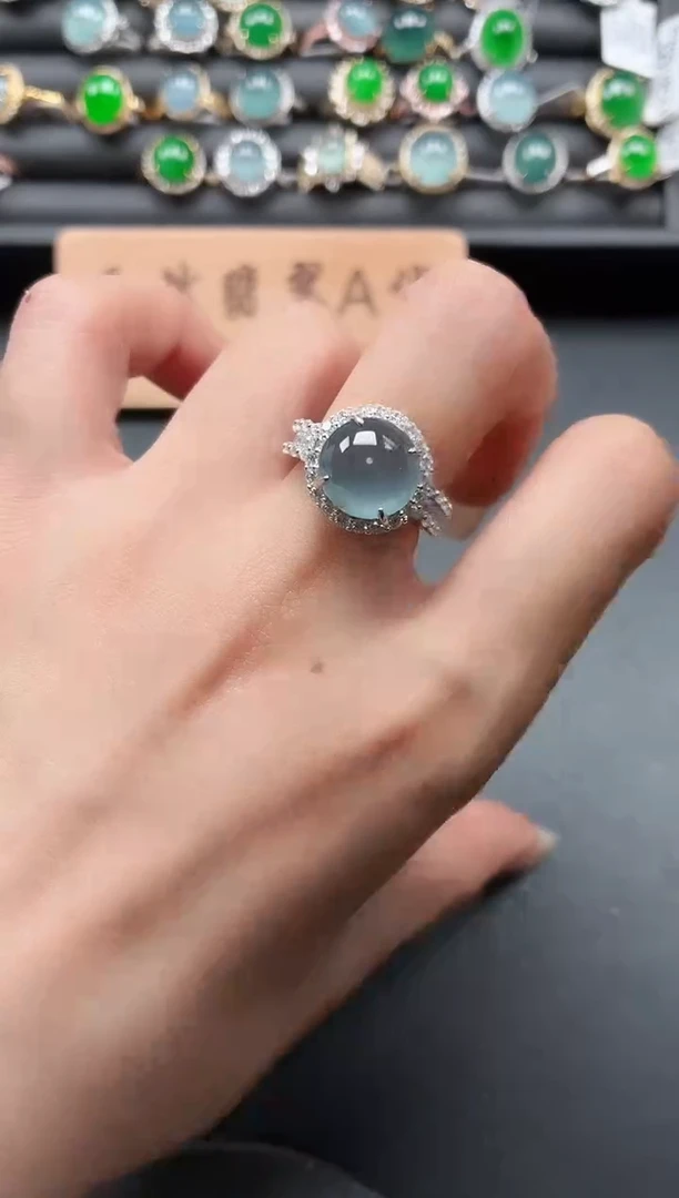 未镶嵌戒指翡翠1111